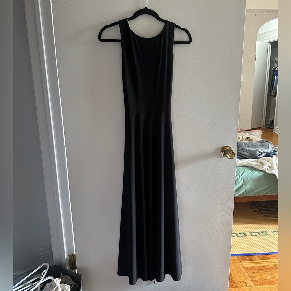 Elegant Black Maxi Dress AYM Studios - Picture 3 of 5
